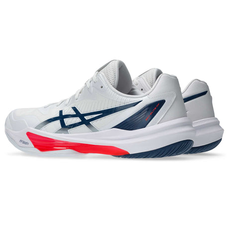 ASICS Sky Elite FF 3 Men Volleyball Shoes  - White / Mako Blue