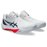 ASICS Sky Elite FF 3 Men Volleyball Shoes  - White / Mako Blue