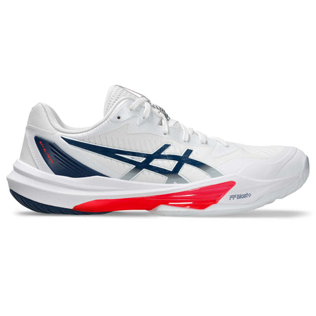 ASICS Sky Elite FF 3 Men Volleyball Shoes  - White / Mako Blue