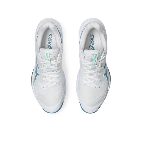 ASICS Sky Elite FF 3 chaussures de volley-ball homme - White / Saba Blue