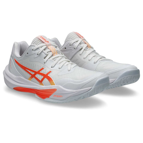 ASICS Sky Elite FF 3 Women's Volleyball Shoes - White / Vivid Coral