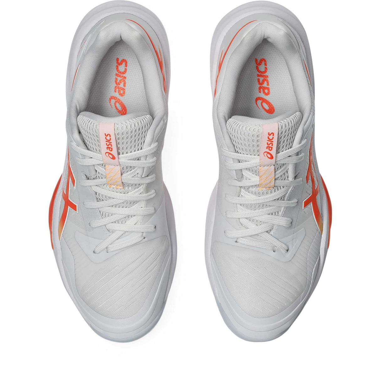 ASICS Sky Elite FF 3 Women's Volleyball Shoes - White / Vivid Coral