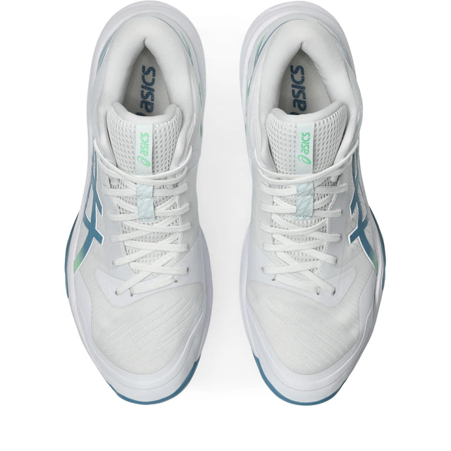 Asics Sky Elite FF MT 3 Men's Volleyball Shoes - White / Saba Blue