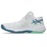 Asics Sky Elite FF MT 3 Men's Volleyball Shoes - White / Saba Blue
