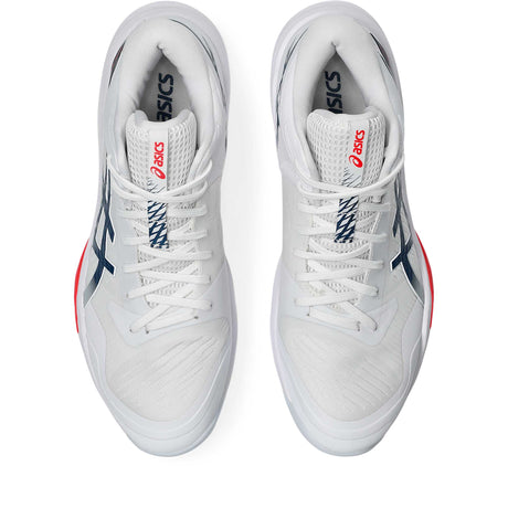 ASICS Sky Elite FF MT 3 souliers de volleyball homme - White / Mako Blue