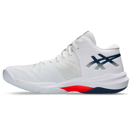 ASICS Sky Elite FF MT 3 souliers de volleyball homme - White / Mako Blue