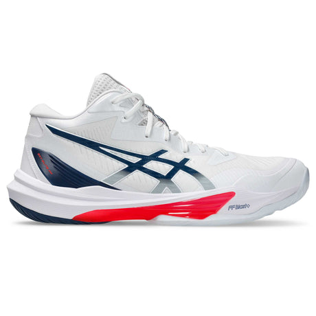 ASICS Sky Elite FF MT 3 souliers de volleyball homme - White / Mako Blue