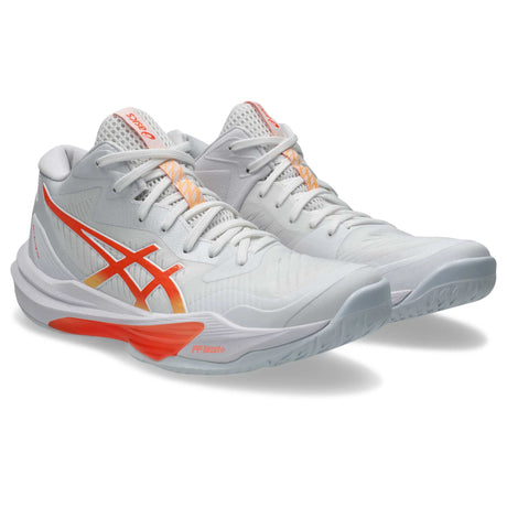 ASICS Sky Elite FF MT 3 Women's Volleyball Shoes - White / Vivid Coral