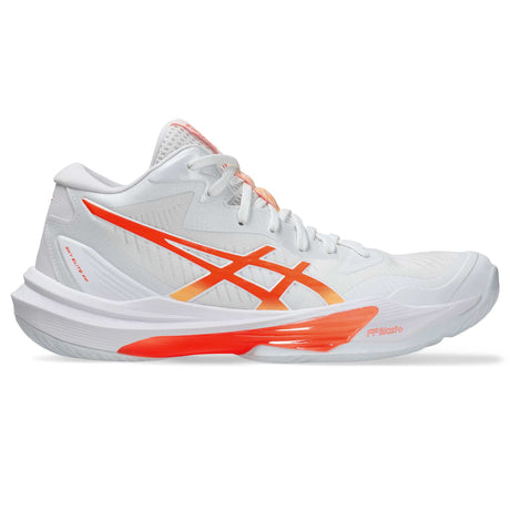 ASICS Sky Elite FF MT 3 Women's Volleyball Shoes - White / Vivid Coral