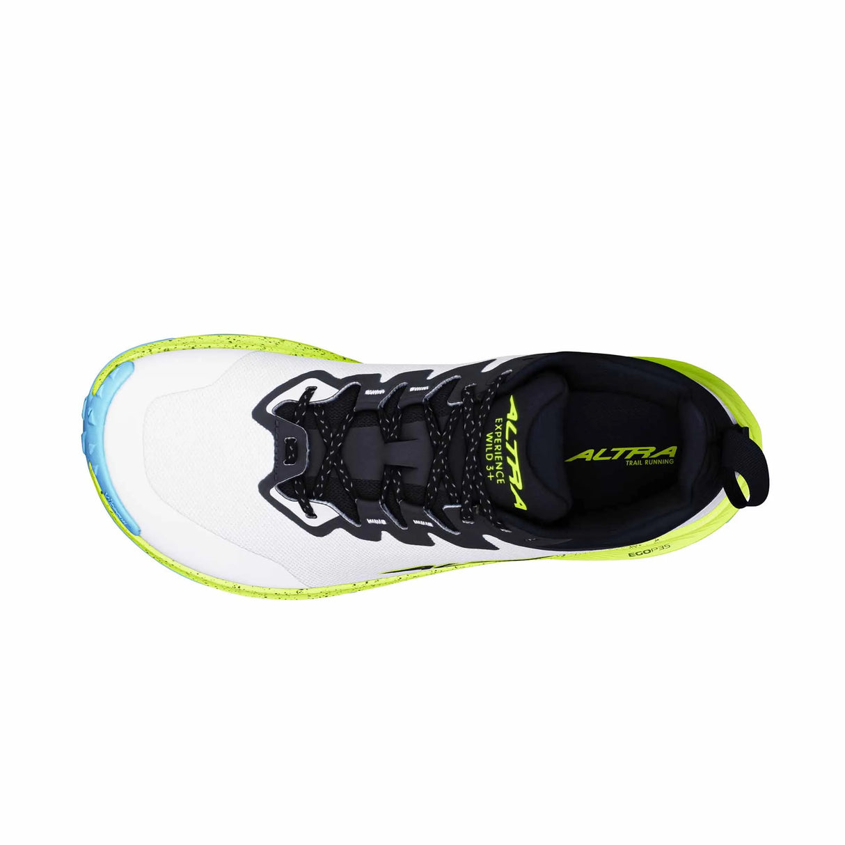 Altra Experience Wild 3+ Men's Trail Running Shoes - White / Lime