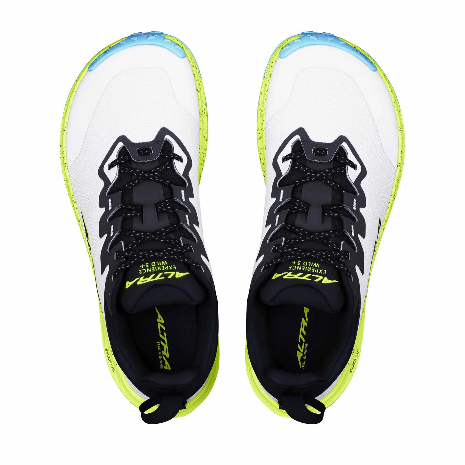 Altra Experience Wild 3+ Men's Trail Running Shoes - White / Lime