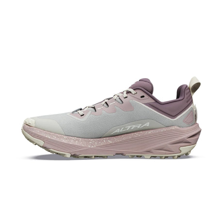 Altra Experience Wild 3+ trail running shoes for women, Flint Grey / Pearl / Bark — view 4