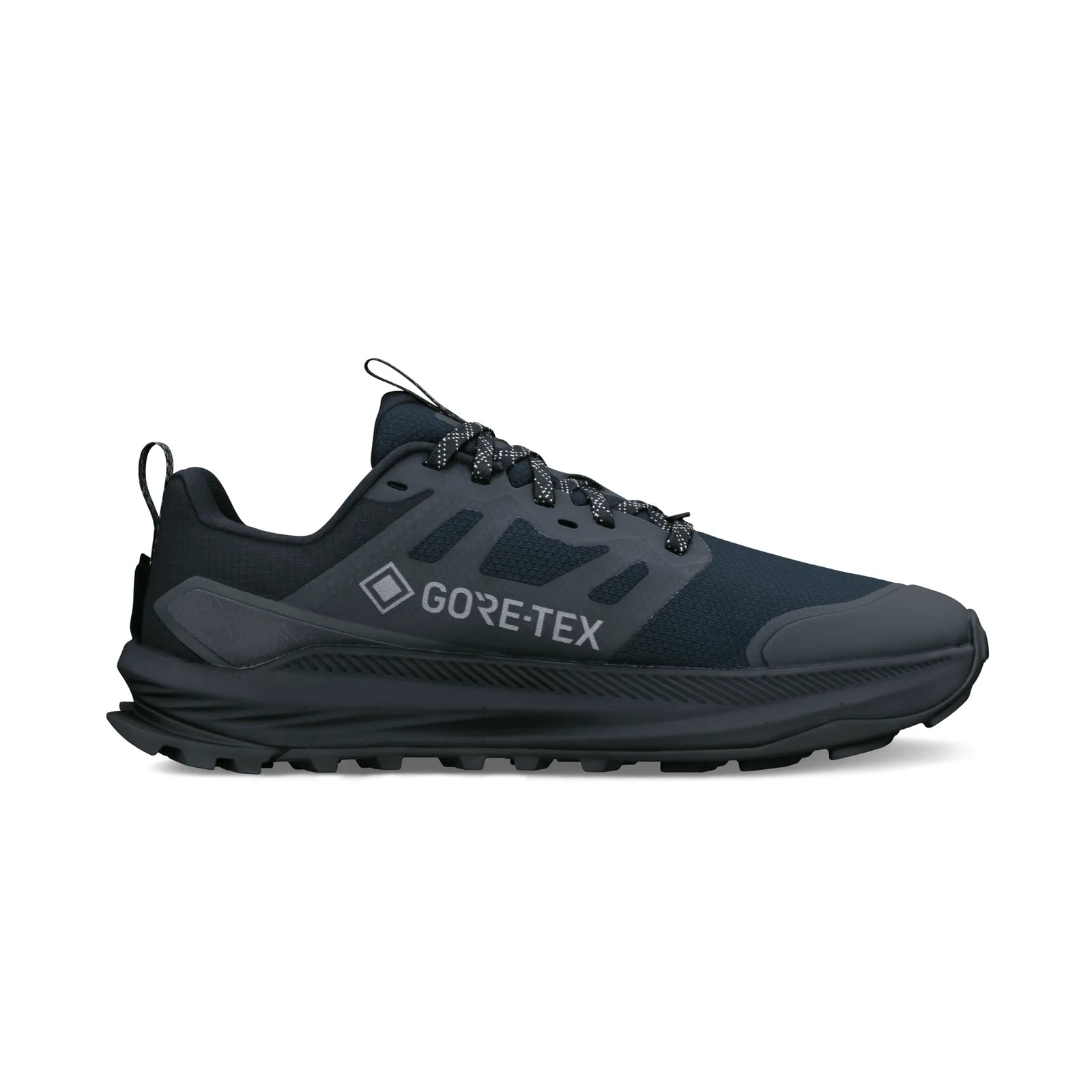 Altra Lone Peak 9+ GTX Women's Trail Running Shoes - Black / Black