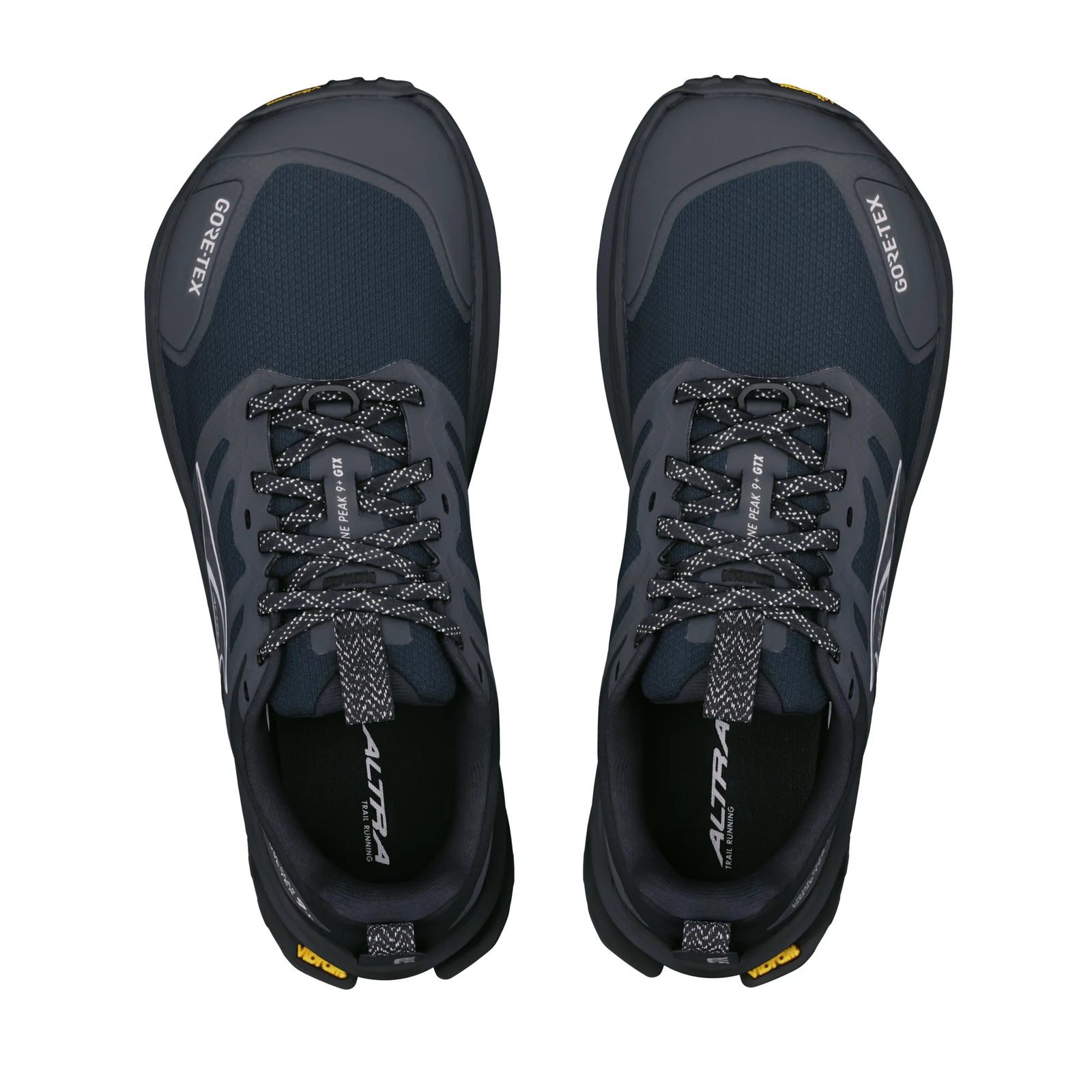 Altra Lone Peak 9+ GTX Women's Trail Running Shoes - Black / Black