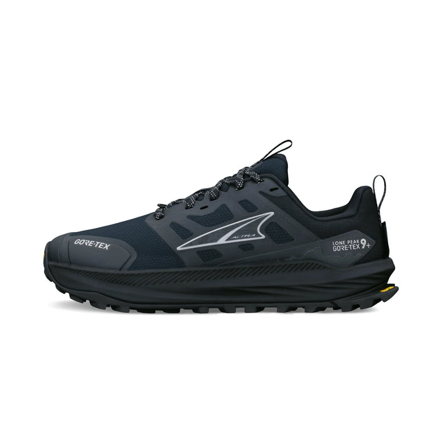 Altra Lone Peak 9+ GTX Women's Trail Running Shoes - Black / Black
