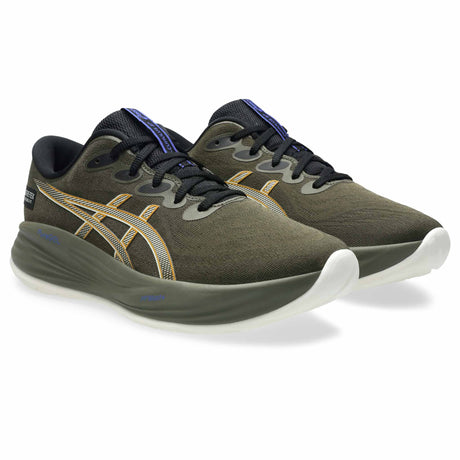 Asics Gel-Cumulus 27 GTX Men's Running Shoes - Brown Stone / Whisper Green