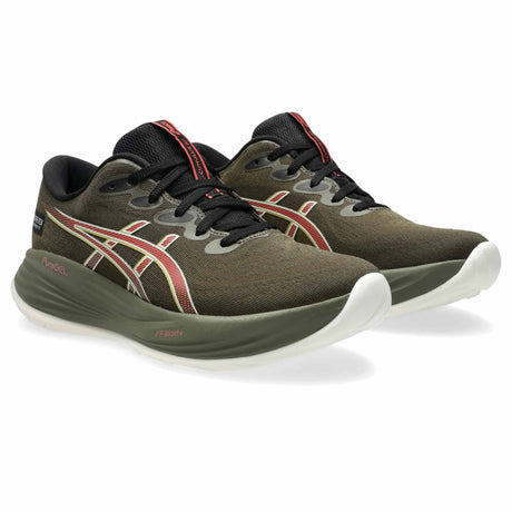 Asics Gel-Cumulus 27 Women's Running Shoes - Brown Stone / Dark Pink Clay