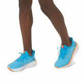ASICS Gel Nimbus 25 chaussures de course à pied pour homme - Island Blue / Sun Peach