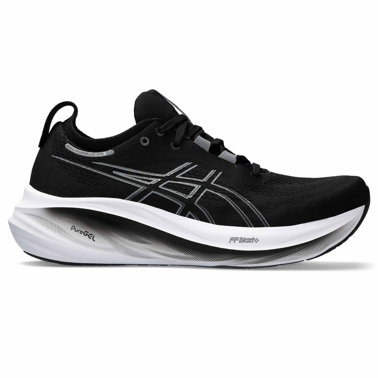ASICS Gel Nimbus 26 chaussures de course à pied pour homme - Black / Graphite Grey