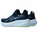 ASICS Gel Nimbus 26 chaussures de course à pied pour homme - French Blue / Electric Lime