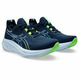 ASICS Gel Nimbus 26 chaussures de course à pied pour homme - French Blue / Electric Lime