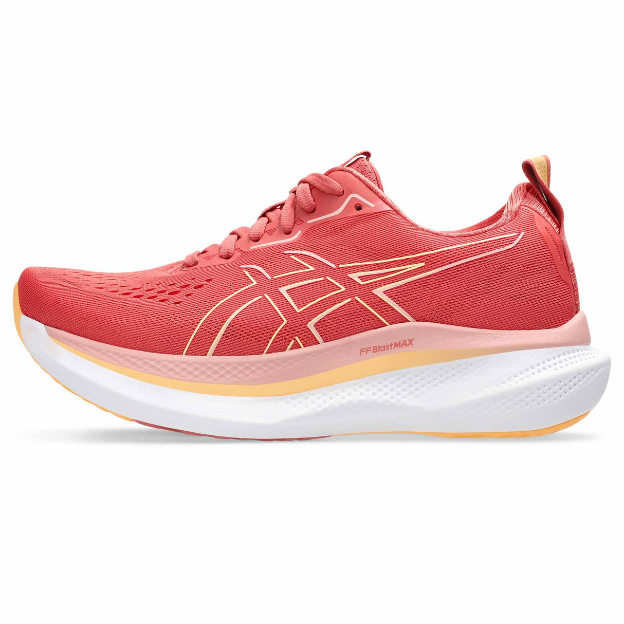 Asics Glideride Max Women's Running Shoes - Dark Pink Clay / Orange Glow