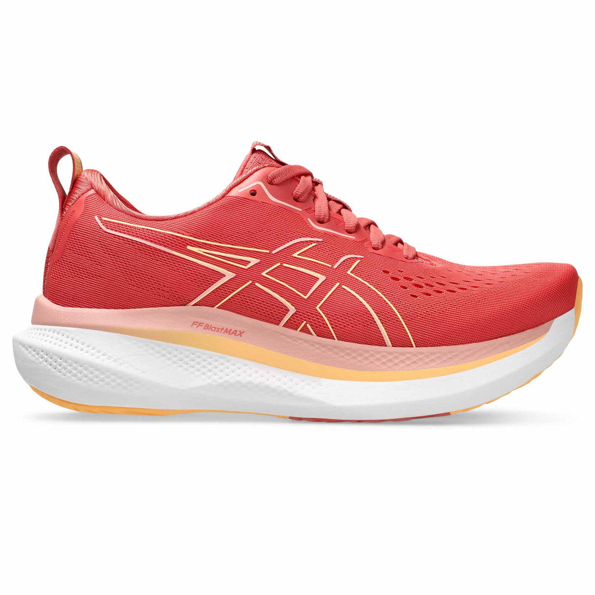 Asics Glideride Max Women's Running Shoes - Dark Pink Clay / Orange Glow