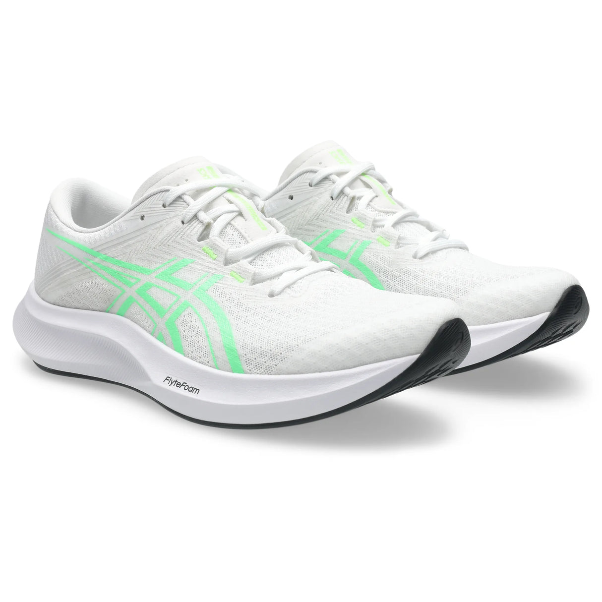 Asics Hyper Speed 5 Women's Running Shoes - White / Vital Green