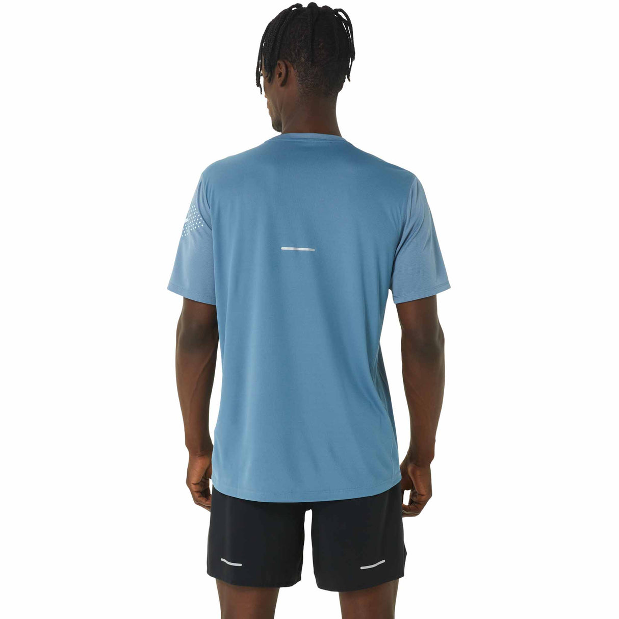 ASICS Icon T-shirt de course à pied à manches courtes pour homme - Bleu