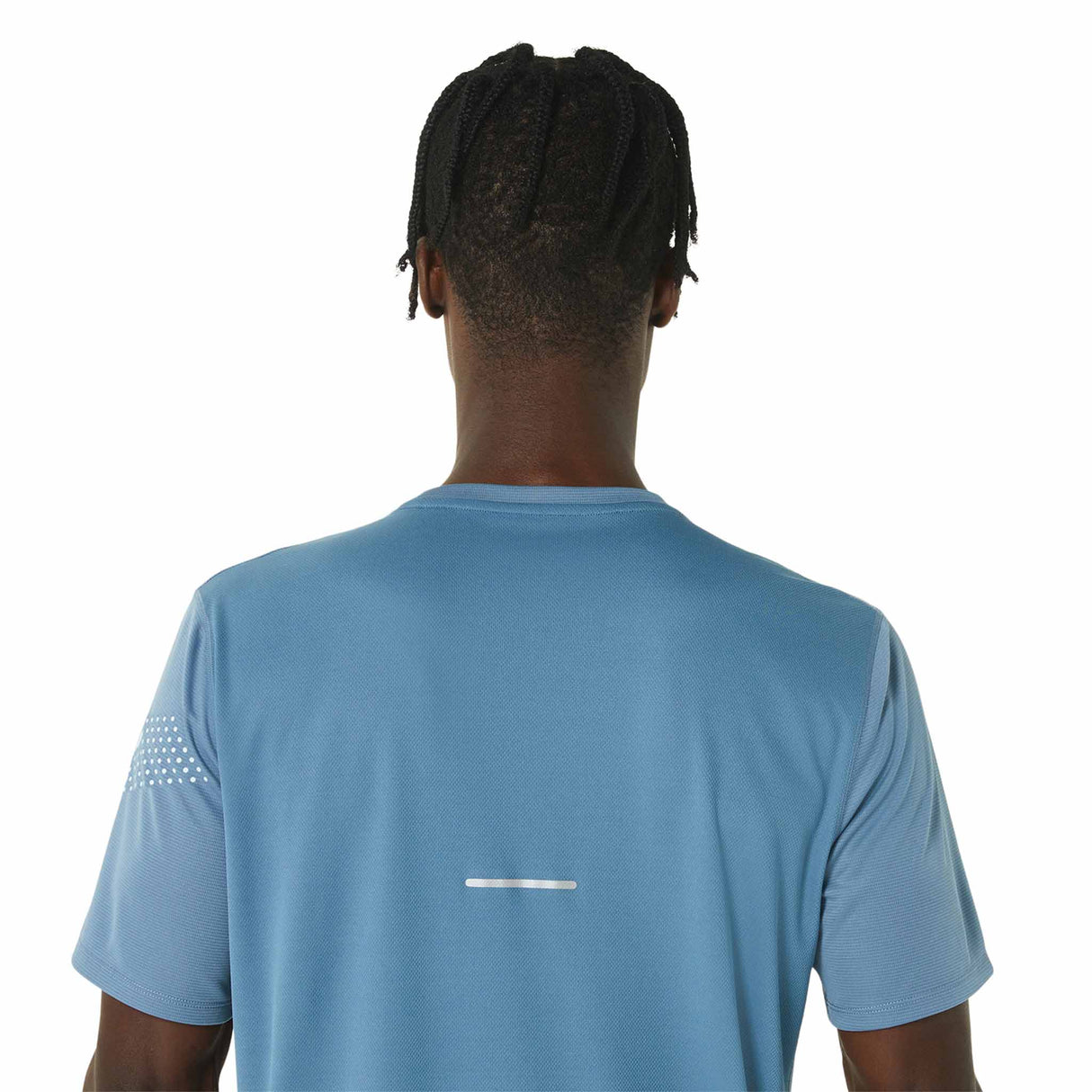 ASICS Icon T-shirt de course à pied à manches courtes pour homme - Bleu