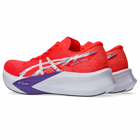 Asics Magic Speed 4 Men's Running Shoes - Flash Red / White