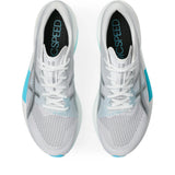 Asics Magic Speed 5 Unisex Carbon Plate Running Shoes - White / Pure Silver