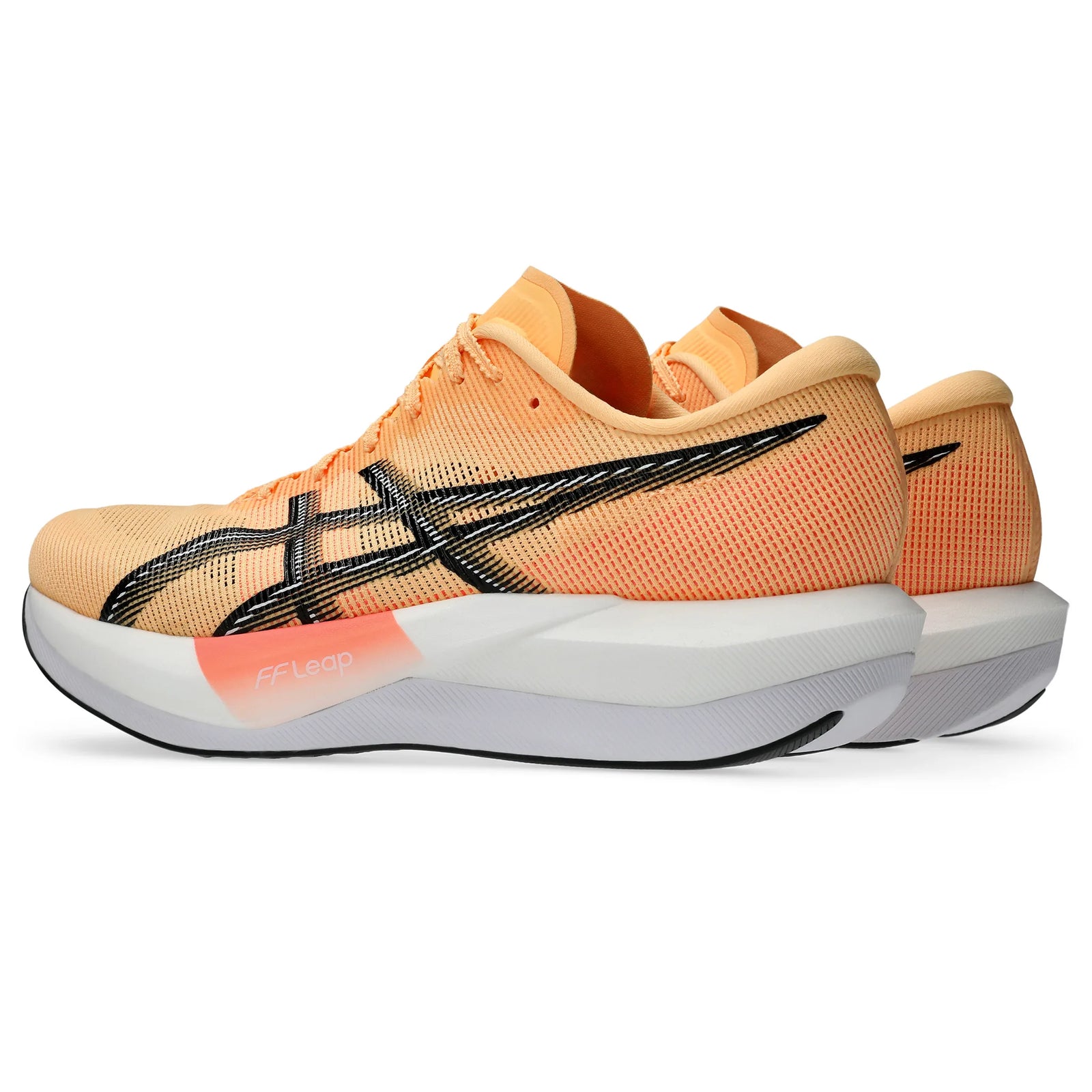 Asics Magic Speed 5 Unisex Carbon Plate Running Shoes - Orange Glow / Black