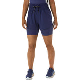 ASICS Nagino 4 po short de course à pied pour femme - Indigo Blue