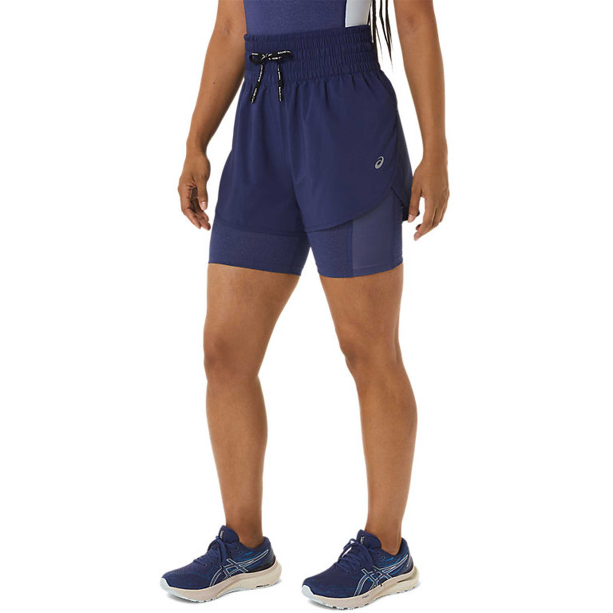 ASICS Nagino 4 po short de course à pied pour femme - Indigo Blue