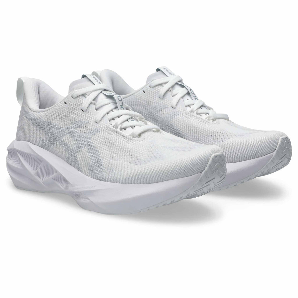 Asics Novablast 5 Women's Running Shoes - White / Piedmont Grey