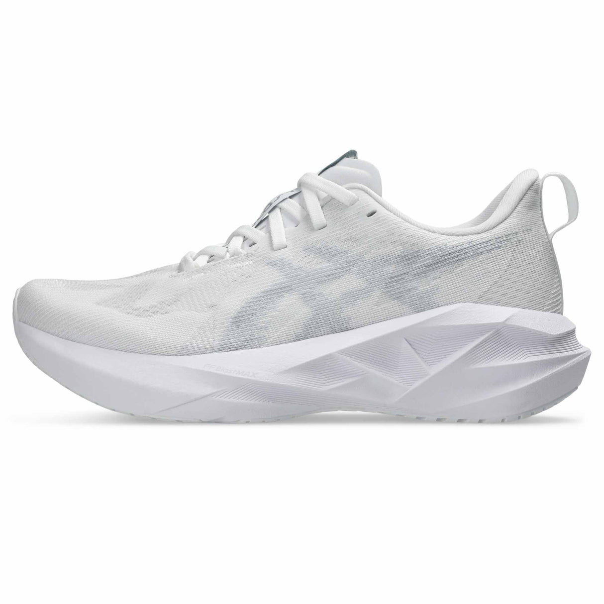Asics Novablast 5 Women's Running Shoes - White / Piedmont Grey