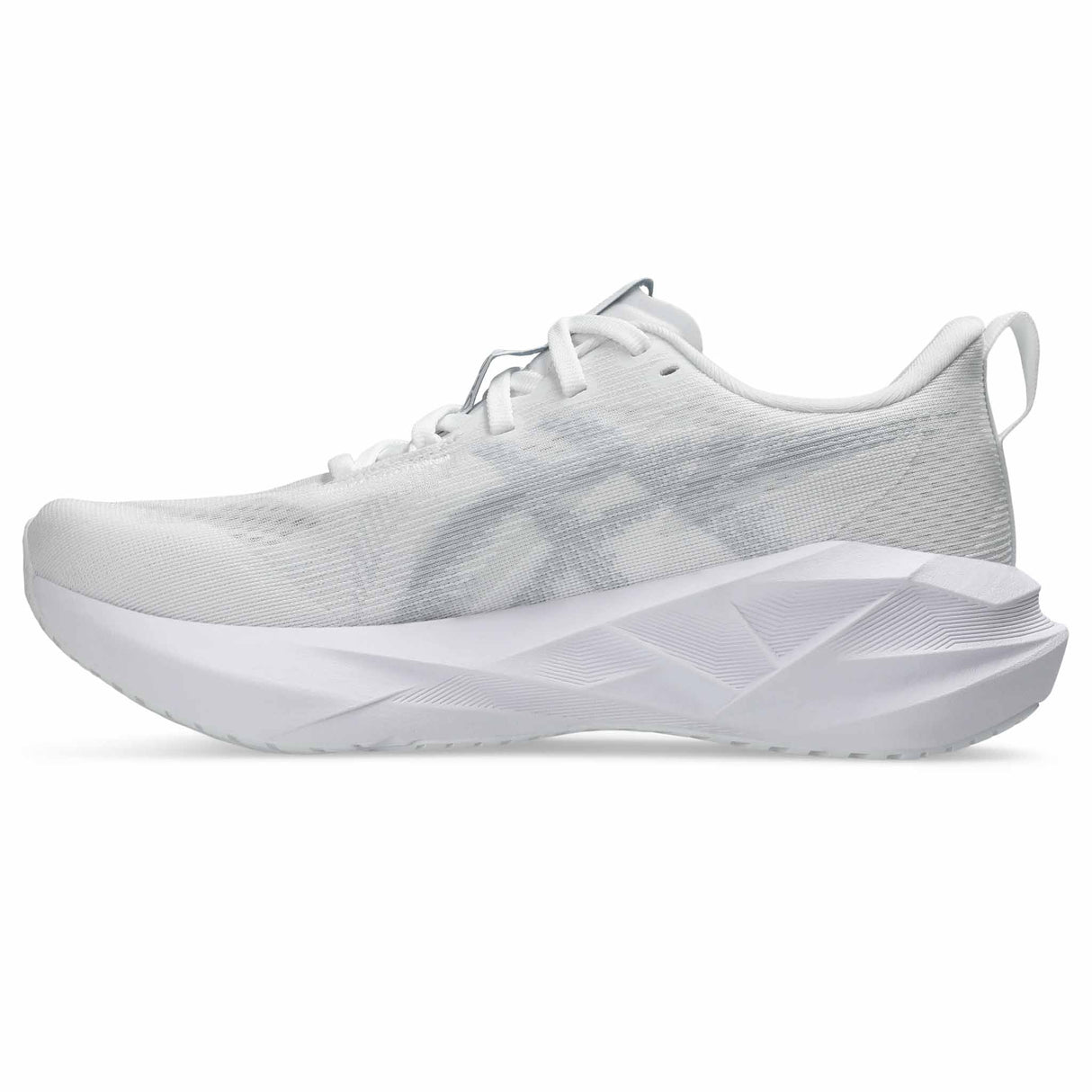 Asics Novablast 5 Women's Running Shoes - White / Piedmont Grey