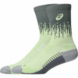 Asics Performance Run Crew Socks - Monument Blue / Whisper Green