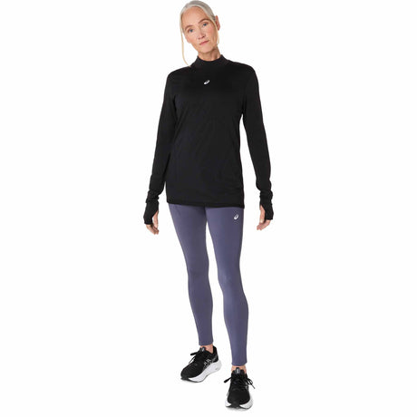 Asics Road Winter High Waist Tights for Women - Indigo Fog