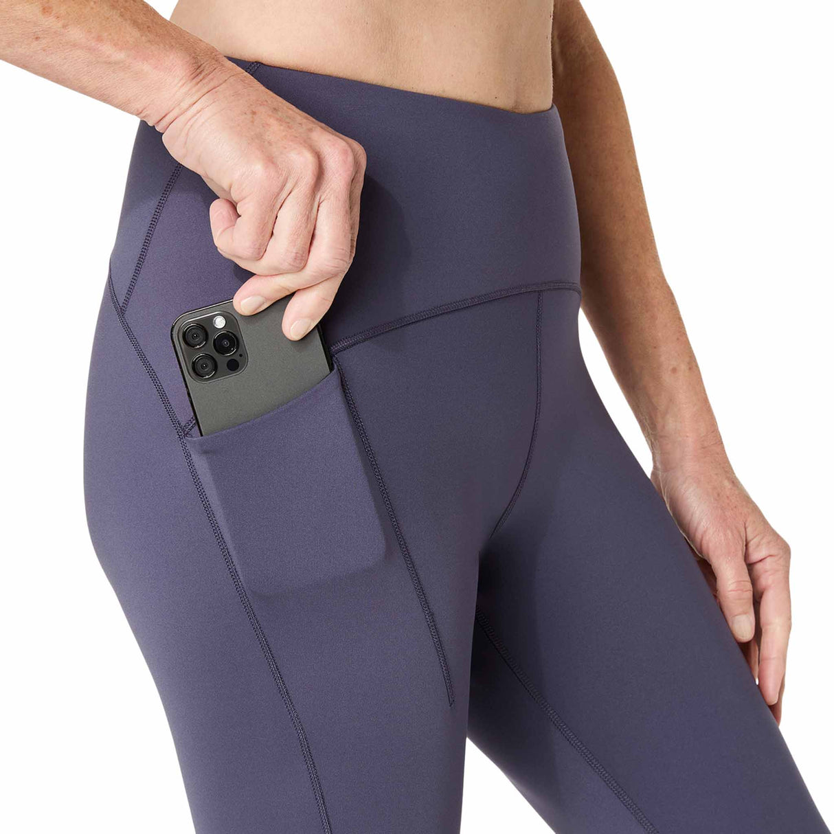 Asics Road Winter High Waist Tights for Women - Indigo Fog