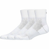 Asics Running Quarter Socks 3-Pack - Brilliant White