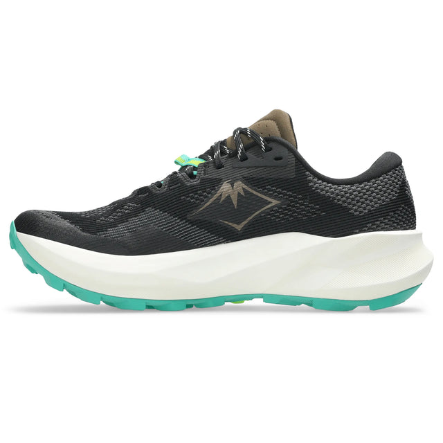 Asics Trabuco 14 Men's Trail Running Shoes - Black / Clay Canyon