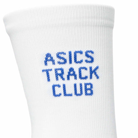 Asics Track Club Performance Crew Running Socks - Brilliant White / Multi
