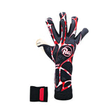 RG Bionix 26-27 goalkeeper gloves, black and red - view 7
