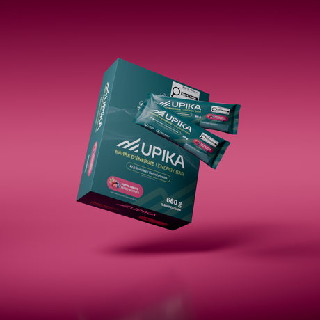 Boîte de 12 barres énergétiques Upika Petits fruits | Upika Mixed Berry energy bars box of 12