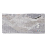 Bandeau Smartwool Merino 250 réversible gris pâle a motifs unisexe