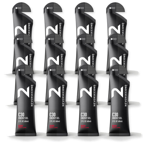 Neversecond C30 gel énergétique Petits fruits - Boîte de 12