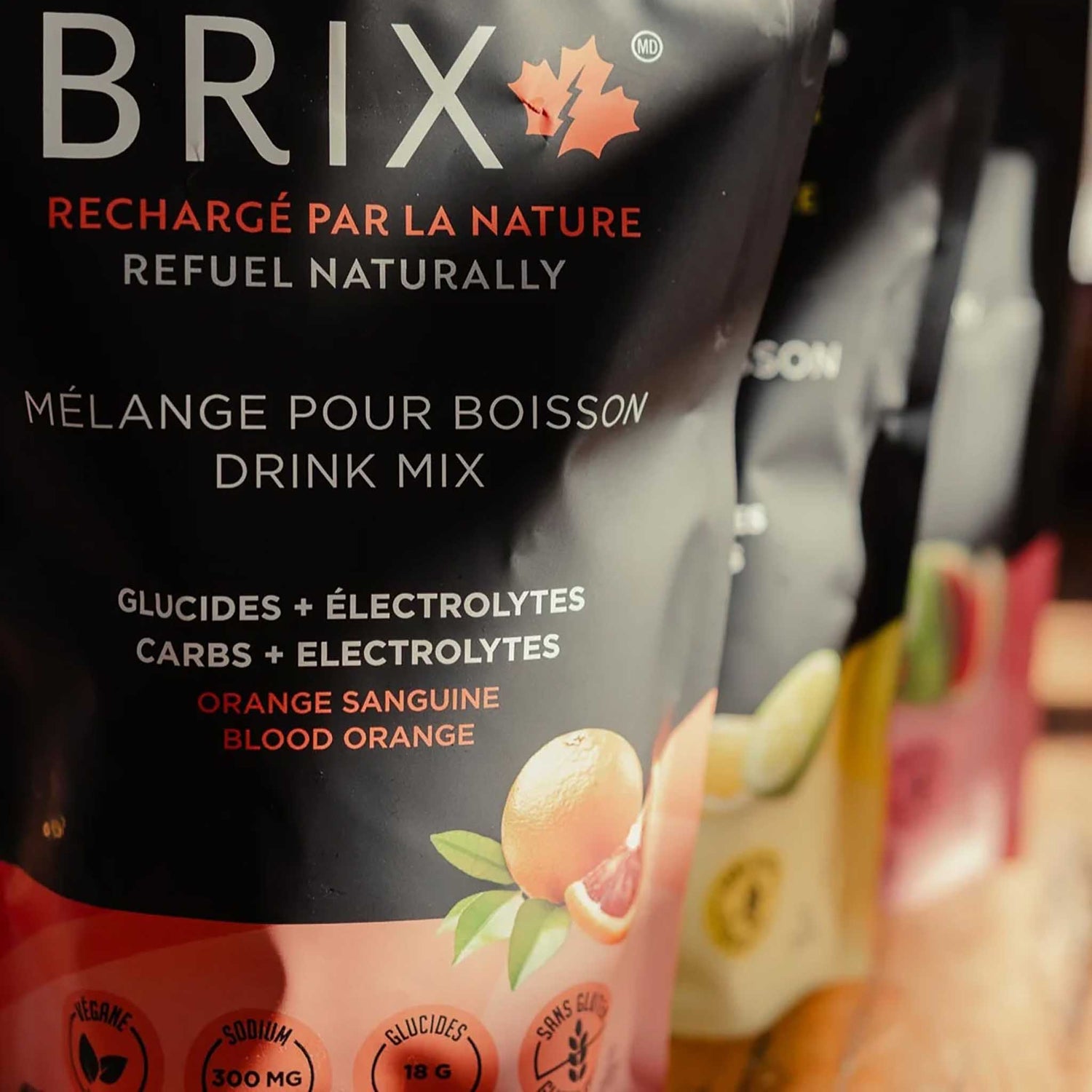 Brix Brix boissons énergétique à l'érable avec électrolytes