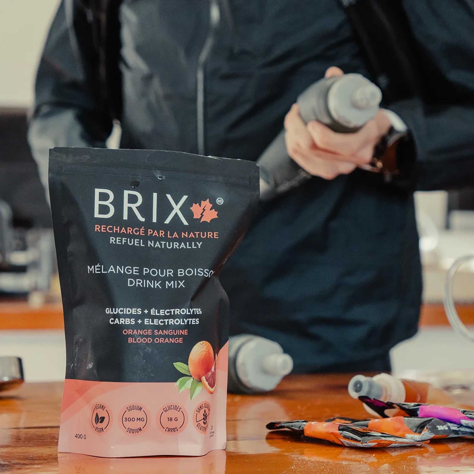 Brix Brix boissons énergétique à l'érable avec électrolytes